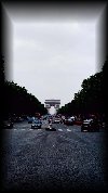 A view down the av. des Champs Elysees