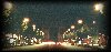 The Arc de Triumph at night from av. des Champs Elysees