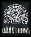 Notre Dame: Mary in Rose Window